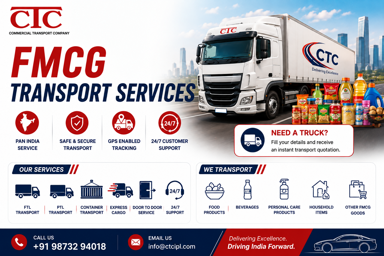 Transport Services for FMCG in India